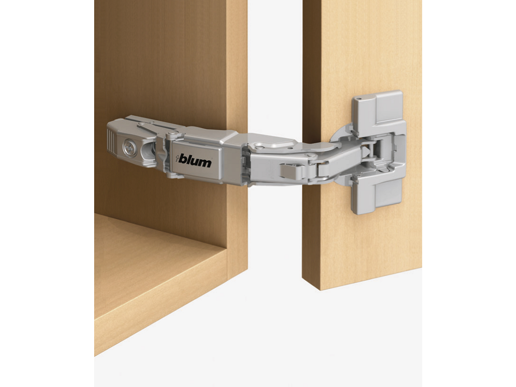 Cerniera per Ante Protrusione 0 con Molla 155°a Pressione Foro d.35 diritta Clip Top Nichelato | Blum - immagine 3